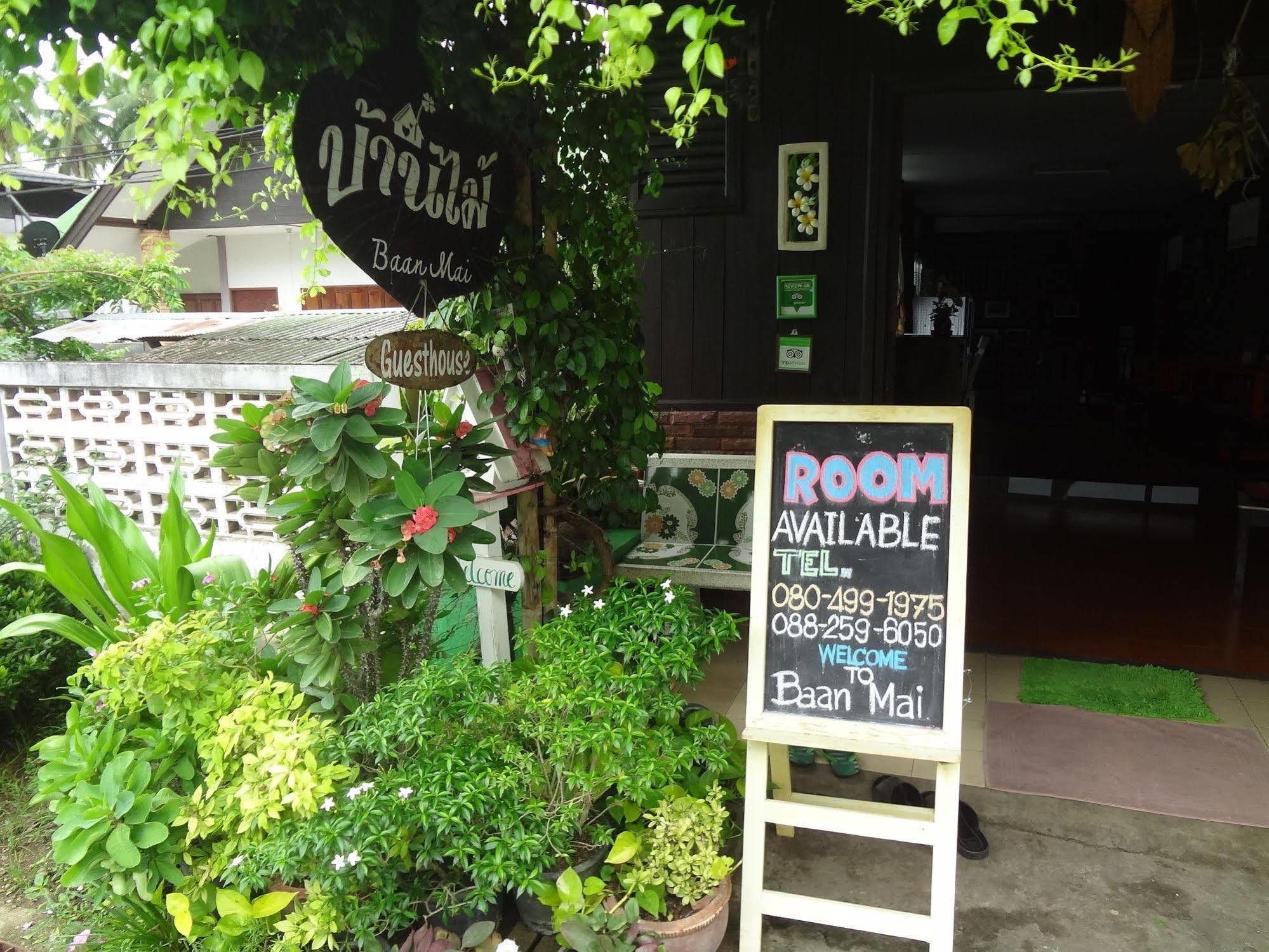 Baan Mai Guesthouse Mae Hong Son Eksteriør billede